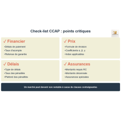 Formation de réponse aux appels d'offres publics